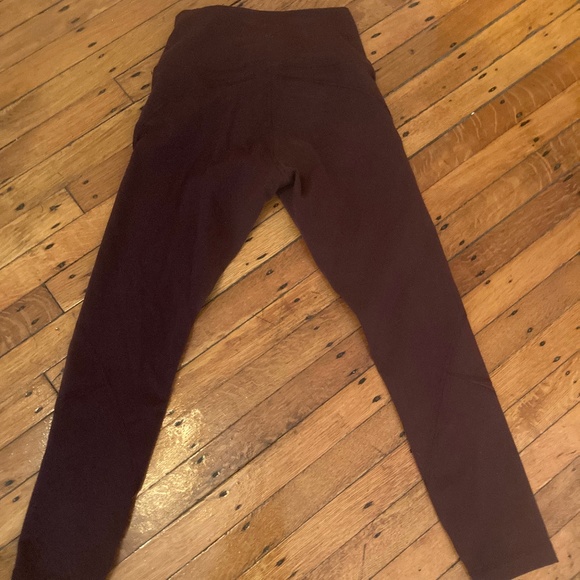 Lululemon High Times Pant (Wrap Mesh) in Bordeaux - Picture 5 of 9
